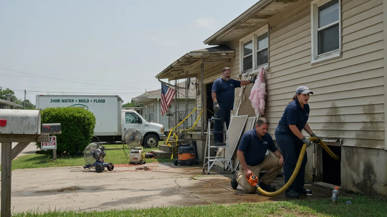 Water Damage Repair in Lindsay, OK near me